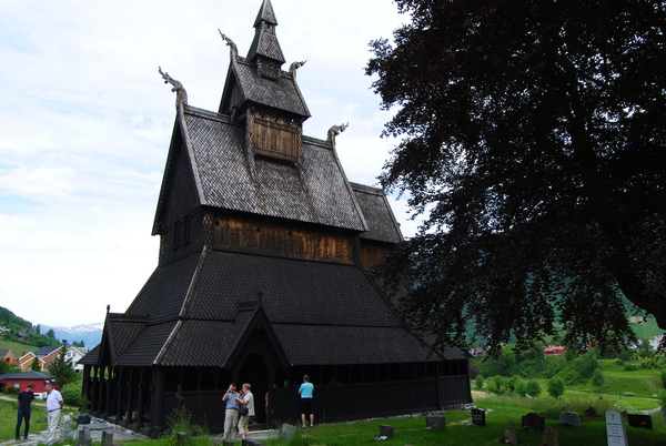 Staafkerk in Vik