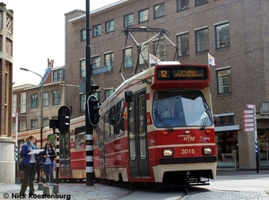 de lijnen 11 en 12 rijden nu tijdelijk via het Haagse centrum