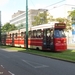 Tramlijn 9 driehoekt op de Volmerlaan vanwege een brand