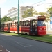 Tramlijn 9 driehoekt op de Volmerlaan vanwege een brand