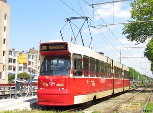 Tramlijn 12 is tijdelijk opgeheven en vervangen door lijn 20