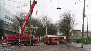 Ontsporing GTL 3101 op de Bosbrug    (24 december 2013)