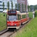 Bij de Hoornbrug ontspoord de 3106 van lijn 1 26-07-2005