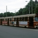 De 3011 van tramlijn 7 rijdt bij het Binnenhof 28-05-1997