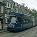 De 3106 in een eentonig L'Oreal jasje op een plek waar tramlijn 3