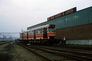 Een dag voor de officiële aankomst in Den Haag was de 3100 (de 1