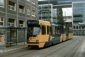 IBC-vastgoed tram 3013 bij de Resident op lijn 16 01-08-1997