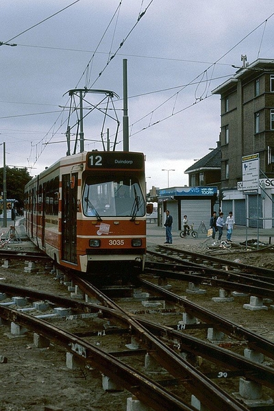 Op 1 oktober 1989 was dit verleden tijd en kreeg tramlijn 6 daar 