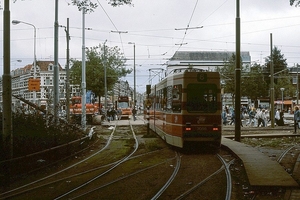 Op deze dag reed tramlijn 6 voor het laatst door de Herman Coster