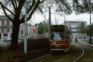 Op deze dag reed tramlijn 6 voor het laatst door de Herman Coster