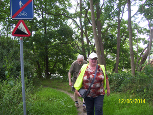 Wandelen in Roosendael - 12 juni 2014