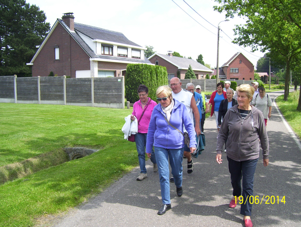 Wandeling naar Bonheiden - 19 juni 2014