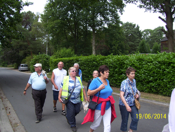 Wandeling naar Bonheiden - 19 juni 2014