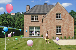Ballon voor opa Tuur