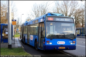 Breng 5205 - Arnhem, Hollandweg 24-12-2011