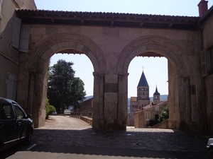 Arcades in Cluny