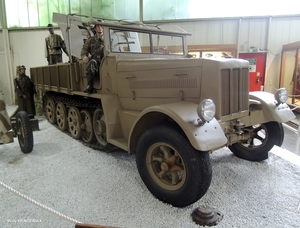 HALFTRACK MITTLERER ZUGKRAFTWAGEN 8ton 'SdKfz7' SINSHEIM Museum 2