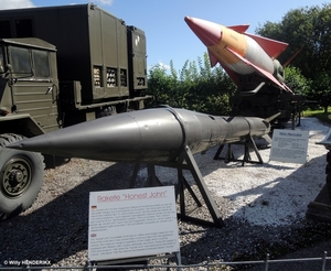 RAKETE 'HONSEST JOHN' & 'NIKE HERCULES'  SINSHEIM Museum 20160821