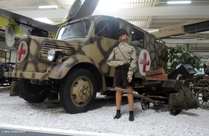 ROOD KRUIS MERCEDES CAMION SINSHEIM Museum 20160821