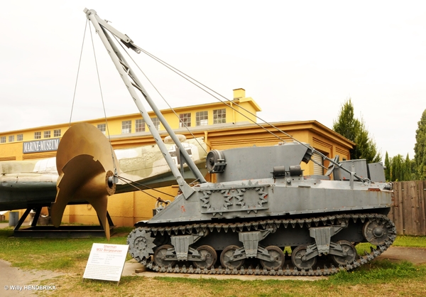 TANK SHERMAN M32 BERGEPANZER SPEYER Museum 20160820 (2)