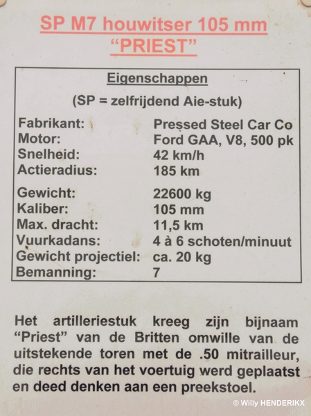 SP M7 HOUWITSER 105 mm 'PRIEST' (2)