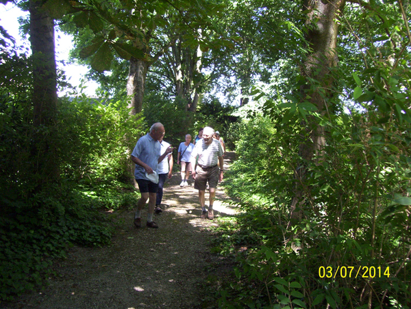 Wandeling naar Papenhofke - 10 juli 2014