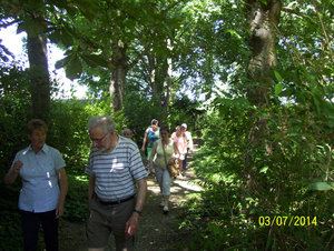 Wandeling naar Papenhofke - 10 juli 2014