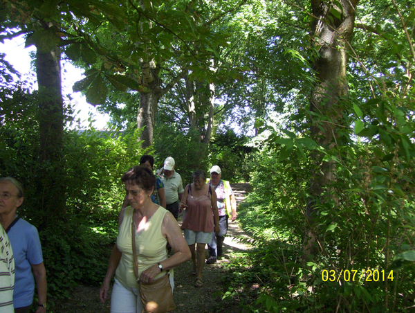 Wandeling naar Papenhofke - 10 juli 2014