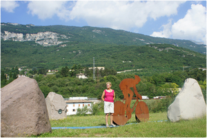 Van Trento via Rovertto naar Borgetto