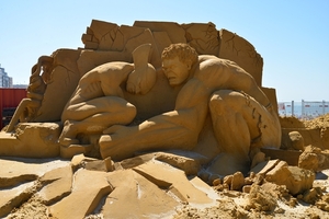 30  Oostende Zandsculpturen 17.07.2014