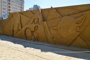 32  Oostende Zandsculpturen 17.07.2014