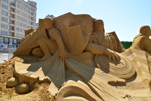 34  Oostende Zandsculpturen 17.07.2014