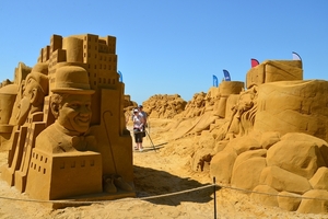 45  Oostende Zandsculpturen 17.07.2014