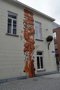 138  Turnhout 11 juli 2014 - Muurschildering
