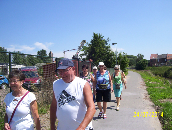 Wandelen met zeezicht - 24 juli 2014