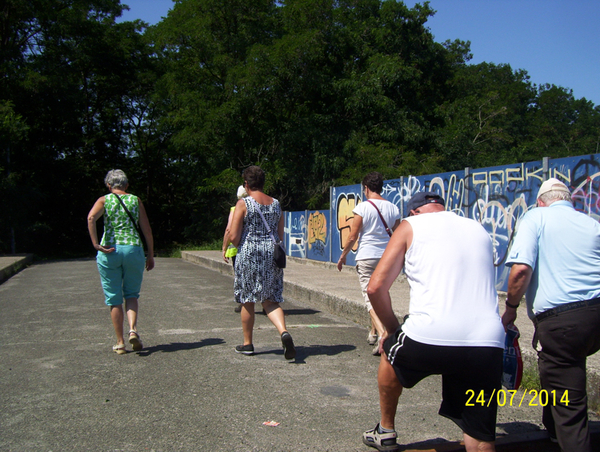 Wandelen met zeezicht - 24 juli 2014