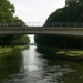 Brug over kanaal naar Schoten