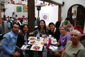 Bogota met de gastfamilie van Christophe