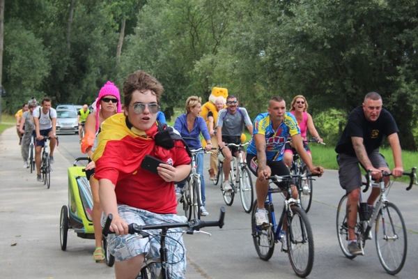 Fietstocht Idegem 2014 101