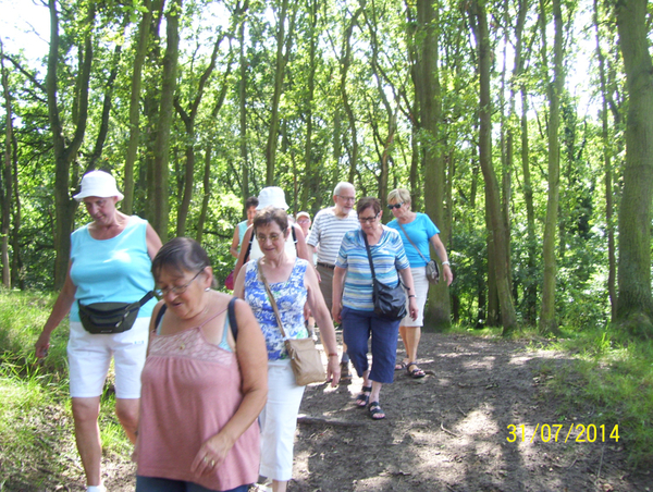 Wandeling naar Midzelen - 31 juli 2014