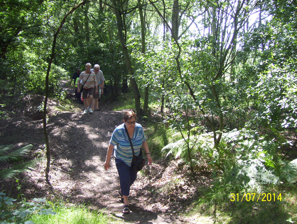 Wandeling naar Midzelen - 31 juli 2014