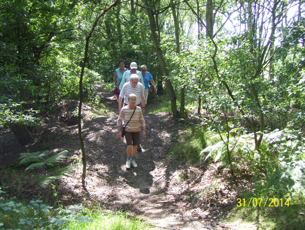 Wandeling naar Midzelen - 31 juli 2014