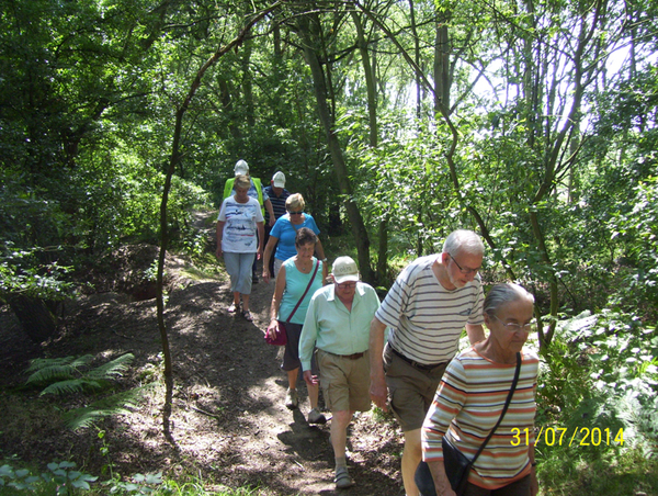 Wandeling naar Midzelen - 31 juli 2014