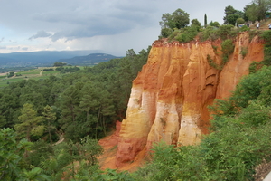 Okerrotsen in Roussillon