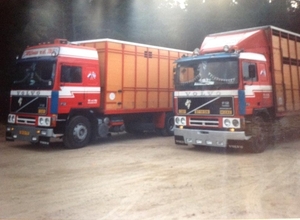 Links Willem van der Bij rechts Gerke van der Land