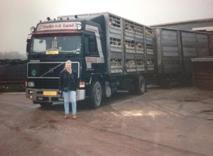 gerke vh land F16 schapenexpress Holland - Frankrijk.  gvhl