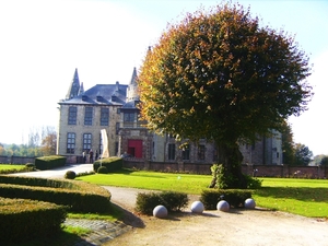 Kasteel van Laarne in de Herfst