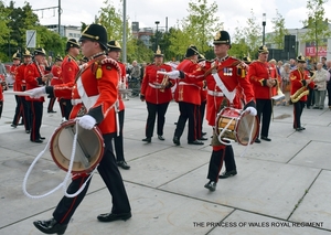 THE PRINCESS OF WALES ROYAL REGIMENT