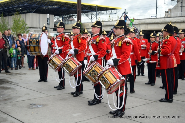 THE PRINCESS OF WALES ROYAL REGIMENT