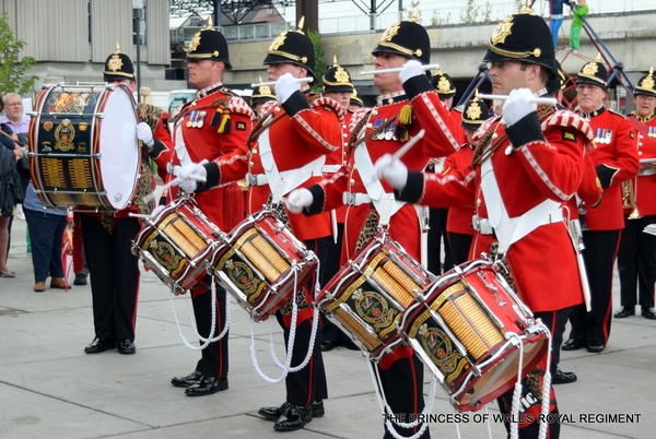 THE PRINCESS OF WALES ROYAL REGIMENT